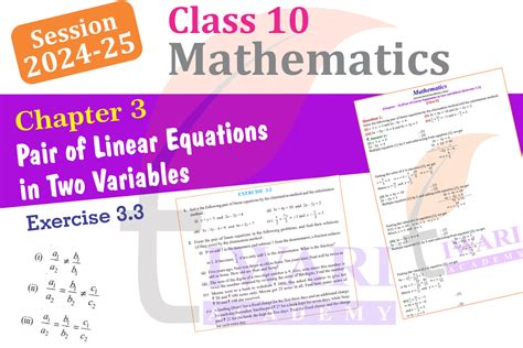Image result for Maths NCERT Class 10 CH 3 Ex 3.3