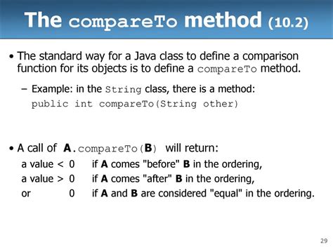 How to Write Compare to in Java に対する画像結果