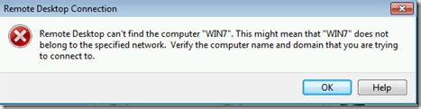 Image result for Unable to Connect Windows 7