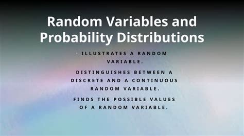 Toradh íomhá ar Random Variables and Probability Distribution Examples