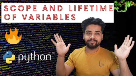 Image result for Python Scope and Lifetime of Variables
