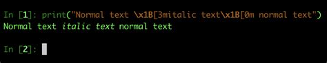 Image result for How to Italicize Text in Python