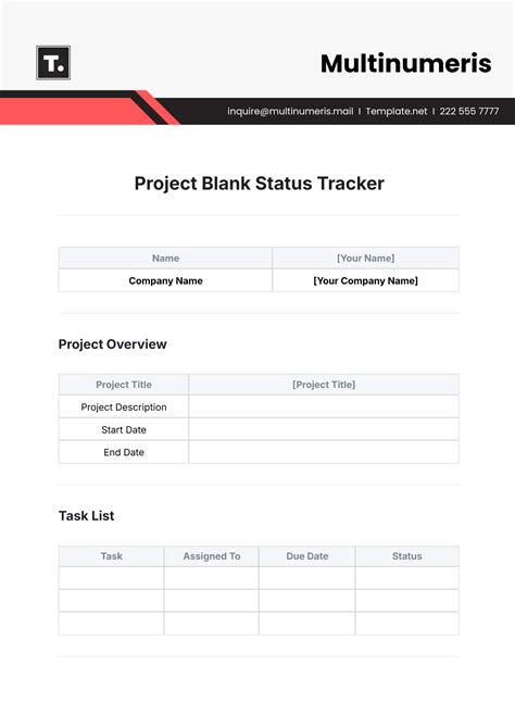 Image result for Printable Project Tracker Edit