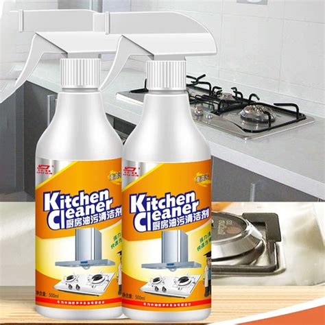 Kitchen Degreaser Cleaner Spray Kitchen Oil Cleaner (KITCHEN CLEANER ...