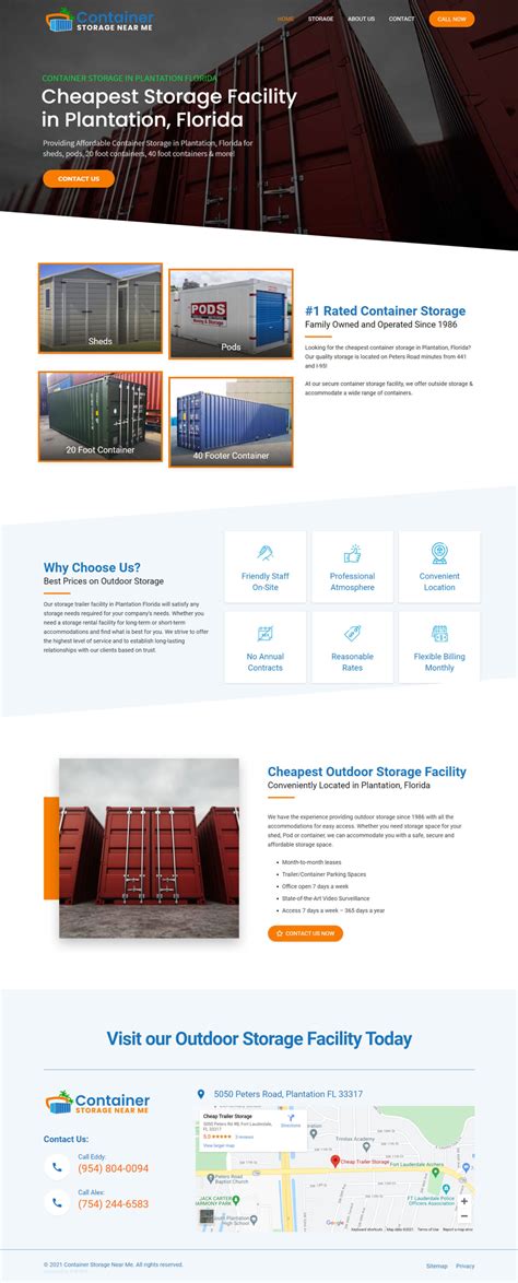 Image result for Storage Web Design HTML