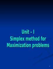 Image result for Simplex Method for Maximization Problem