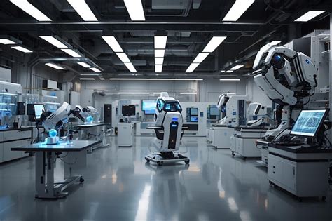 Toradh íomhá ar Futuristic Lab Ceiling