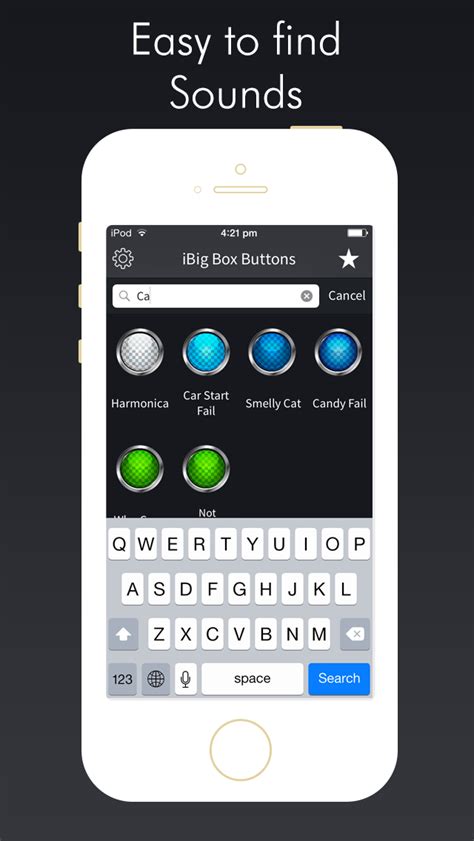 iBig Box Buttons – funny sounds, sound effects buttons, pro fx soundboard