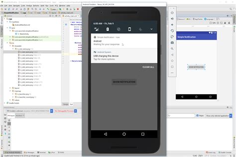 Android Notification Tutorial に対する画像結果