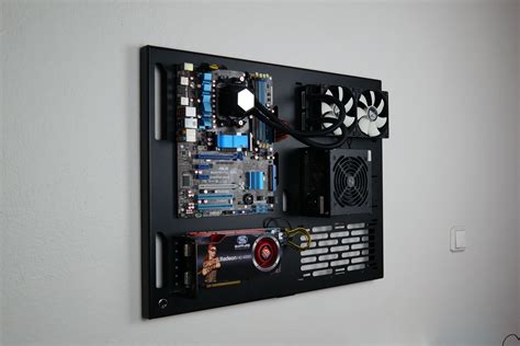 Image result for Wall Mount Open Computer Case