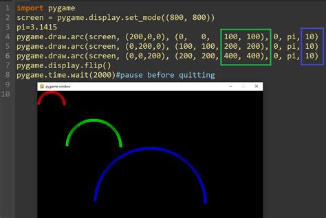 Image result for Pygame Draw Using Symbols