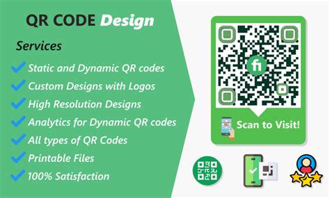 Image result for Dynamic QR Code Design with Logo