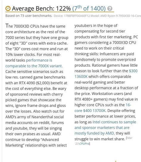 UserBenchmark-साठीचा प्रतिमा निकाल