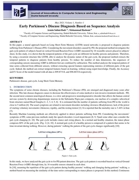 Image result for Sequence Diagram for Parkinson Disease
