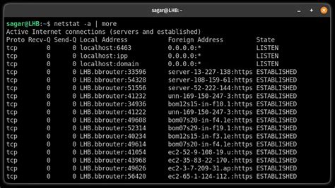 How to Use Netstat Command in Linux に対する画像結果