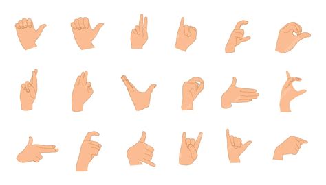 Sign Language Hand Gestures に対する画像結果