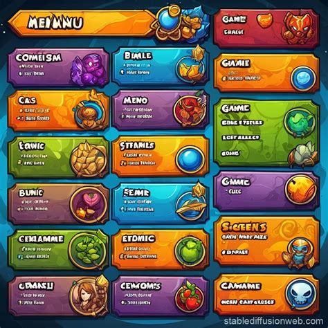 2D Array Menu に対する画像結果