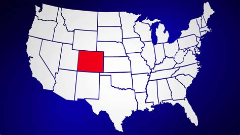 Image result for Co On US Map