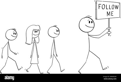 Image result for Follow. Cartoon