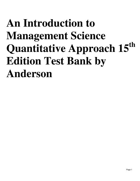 Toradh íomhá ar Introduction to Management Science 15th Edition Book