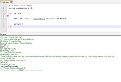 Image result for How to Write C Program in Notepad