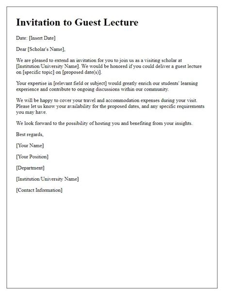 Academic Program Invitation Sample に対する画像結果