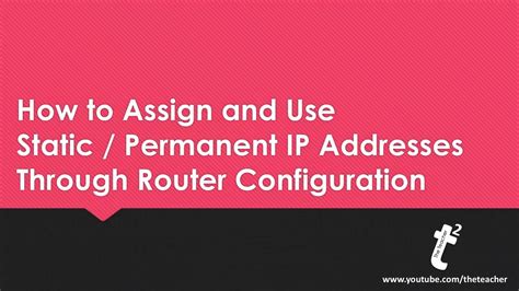 Image result for How to Assign a Static IP Address