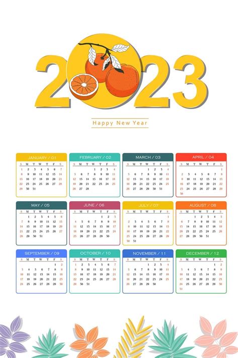 Image result for 2023 Calendar Orange