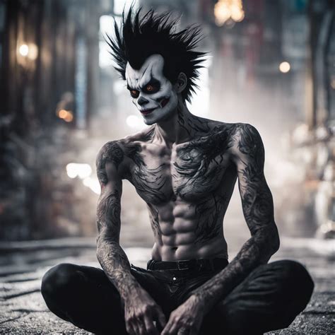 Toradh íomhá ar Realistic Ryuk Death Note