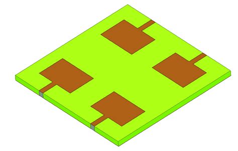 Image result for 2X2 Uniform Rectangular Array