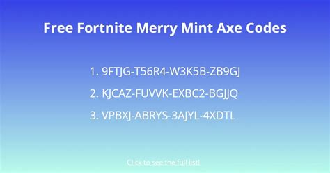 Fortnite Minty Pickaxe Code に対する画像結果