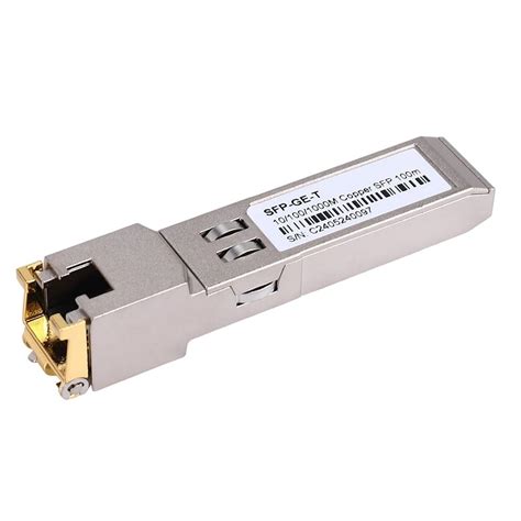 Image result for Copper SFP Module RJ45 Connector