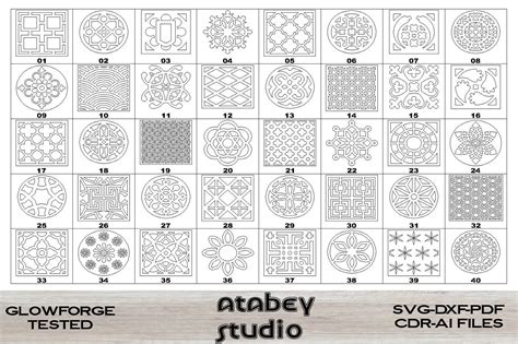 Image result for Glowforge Patterns Free for Coasters