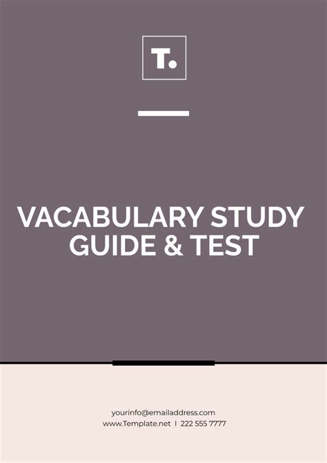 Printable Study Guide for Test に対する画像結果