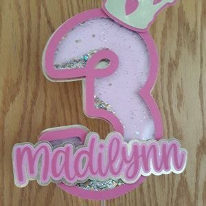 Image result for Number Shaker Cake Topper