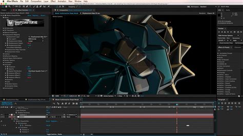 Résultat d’images pour After Effects 3D Shapes