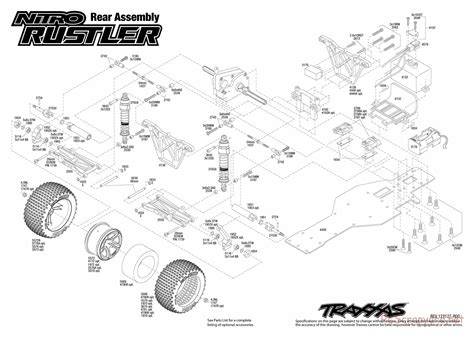 Image result for Rustler 4x4 Exploded-View