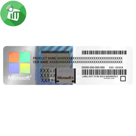 Image result for Windows License Key Template