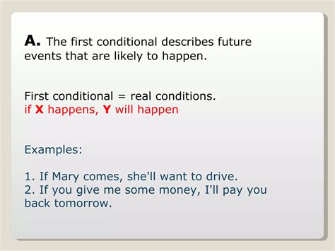 Timeline First Conditional に対する画像結果