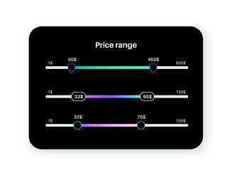 Image result for Price Range Filter UI