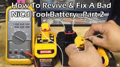 Image result for How to Revive Drill Battery