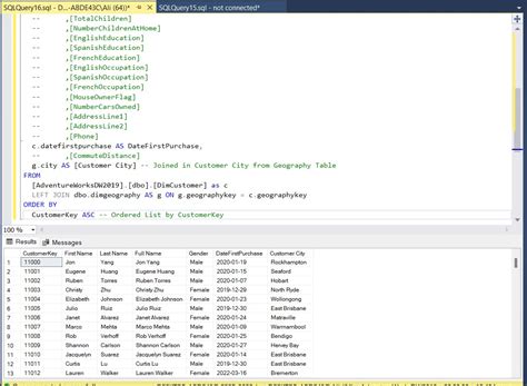 Toradh íomhá ar SQL Script Where Contains