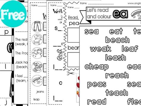 Image result for Long Vowel Ee