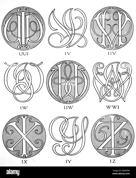 Image result for Monogram Examples 1800