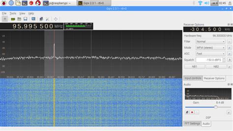 Raspberry Pi RTL-SDR に対する画像結果