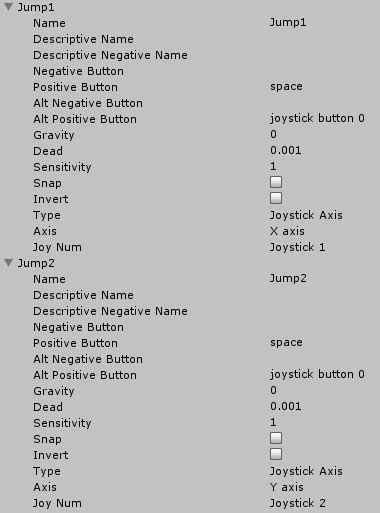 Toradh íomhá ar Unity Input Joystick Buttons