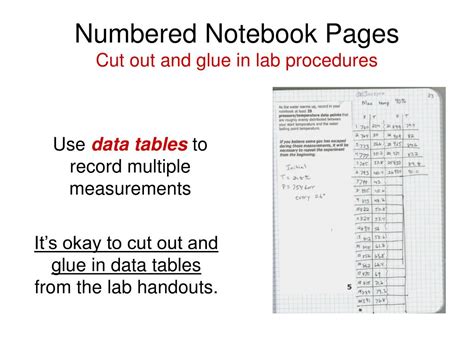 Image result for How to Label a Lab Notebook