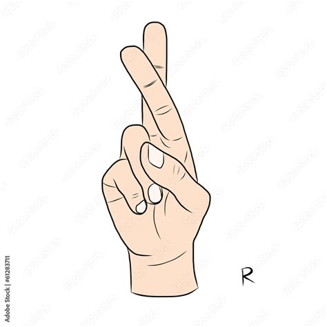 Sign Language Letter R に対する画像結果