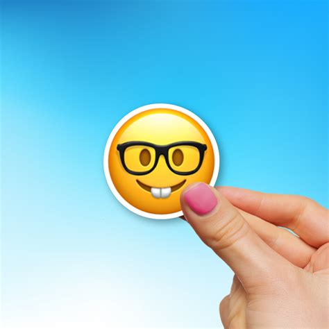 Image result for Nerd Emoji Mask