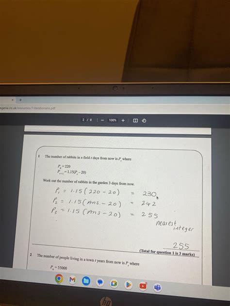 Iteration Method in Numerical Methods Solved Example に対する画像結果